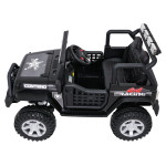 Elektrické autíčko Jeep BEAST 4x4 - MP3 - čierne